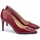 Chaussures Femme Escarpins Martinelli Thelma 1489-3366T Noir Rouge