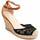 Chaussures Femme Espadrilles Leindia 89988 Noir