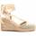 Chaussures Femme Espadrilles Leindia 89992 Vert