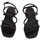 Chaussures Femme Sandales et Nu-pieds Wonders SANDALIAS BRILLANTES  ZAIDA BT8901 NEGRO Noir