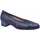 Chaussures Femme Chaussures de travail Pitillos ZAPATO DE SALON CON PERFORACIONES  5713 MARINO Marine