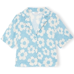 Vêtements Femme Tops / Blouses Compania Fantastica COMPAÑIA FANTÁSTICA Shirt 12108 - Flowers Bleu