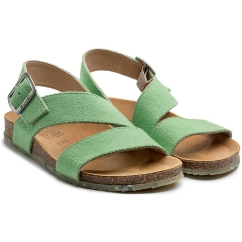 Chaussures Femme Sandales et Nu-pieds Zouri Sea Lime Vert
