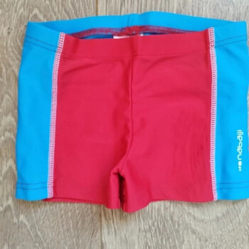Vêtements Garçon Maillots / Shorts de bain Tribord Boxer de bain bleu et rouge Tribord - 3 ans Bleu