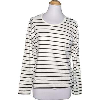 Vêtements Femme Tops / Blouses Burton top manches longues  40 - T3 - L Blanc Blanc