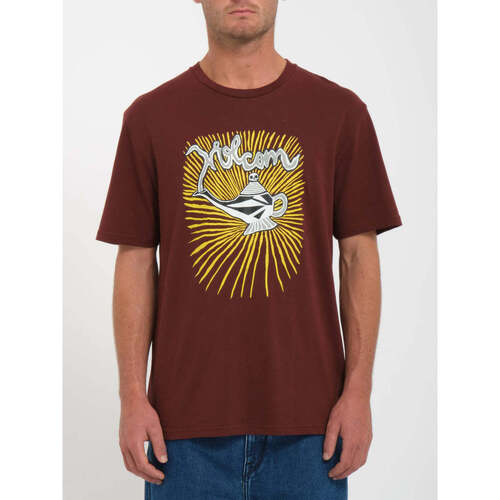 Vêtements Homme T-shirts manches courtes Volcom Camiseta  Gonymagic - Bitter Chocolate Marron