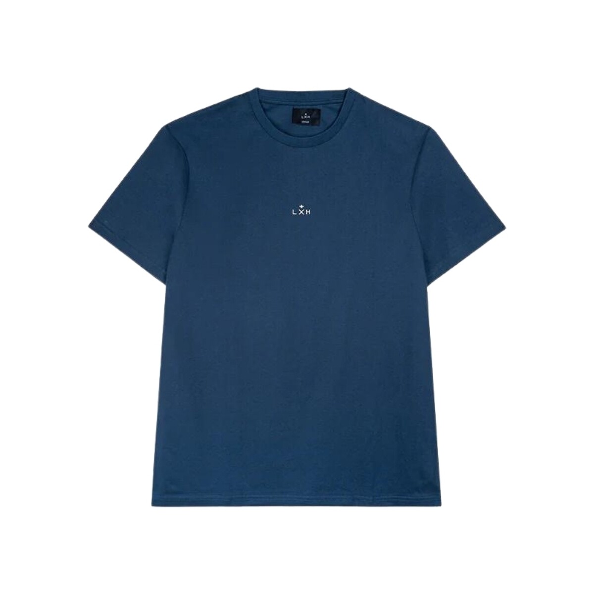 Vêtements Homme T-shirts & Polos LXH T shirt homme  Ref 62328 Bleu marine et blanc Bleu
