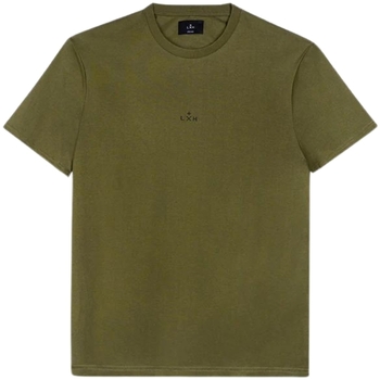 Vêtements Homme T-shirts & Polos LXH T shirt homme  Ref 62329 Kaki et noir Vert