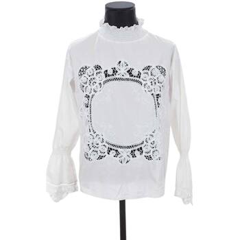Vêtements Femme Débardeurs / T-shirts sans manche La marque crée des pièces modernes pour booster les vestiaires des Blouse en coton Blanc