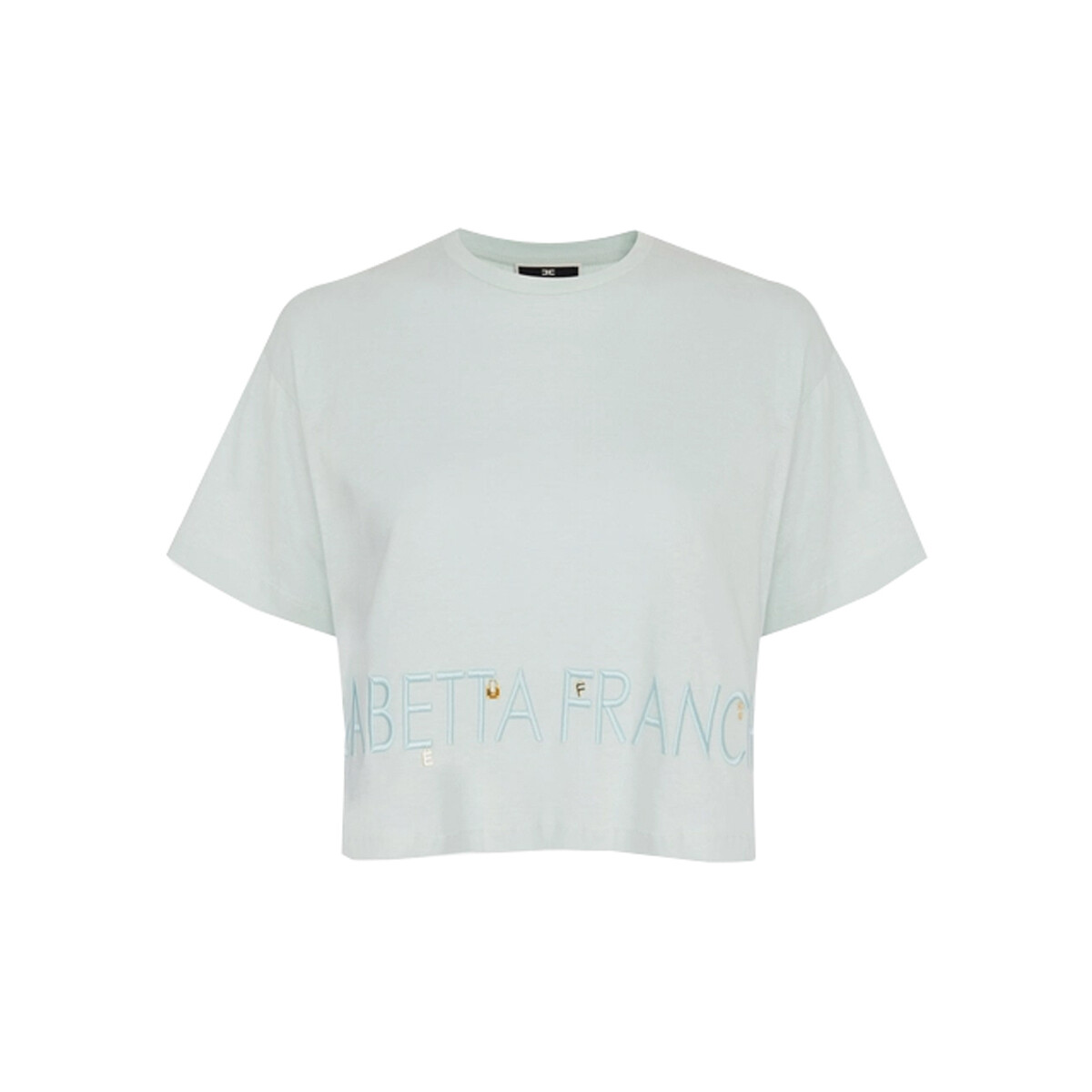 Vêtements Femme T-shirts manches courtes Elisabetta Franchi ma00141e2-bv9 Vert