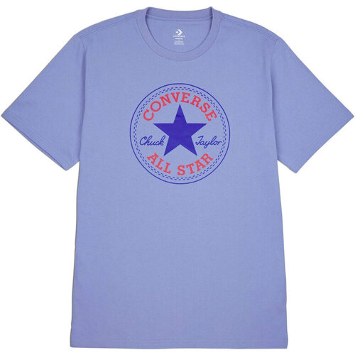 Vêtements Homme T-shirts manches courtes Converse CHUCK PATCH TEE Bleu