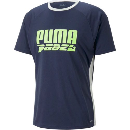 Vêtements Homme Chemises manches courtes Puma teamLIGA Padel Logo Marine