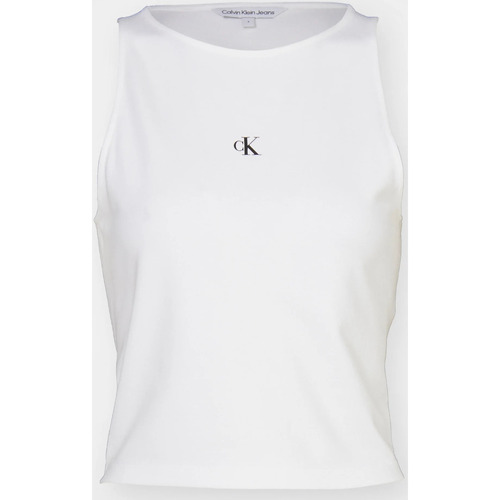 Vêtements Femme Tops / Blouses Calvin Klein Jeans ARCHIVAL MILANO J20J223107 Blanc