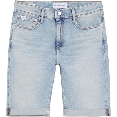 Vêtements Homme Shorts / Bermudas Calvin Klein patterned JEANS J30J324871 Bleu