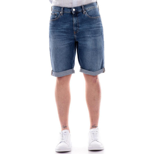 Vêtements Homme Shorts / Bermudas Calvin Klein grey JEANS J30J324874 Bleu
