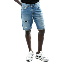 Vêtements Homme Shorts / Bermudas Calvin Klein lace-trim JEANS REGULAR J30J324878 Bleu