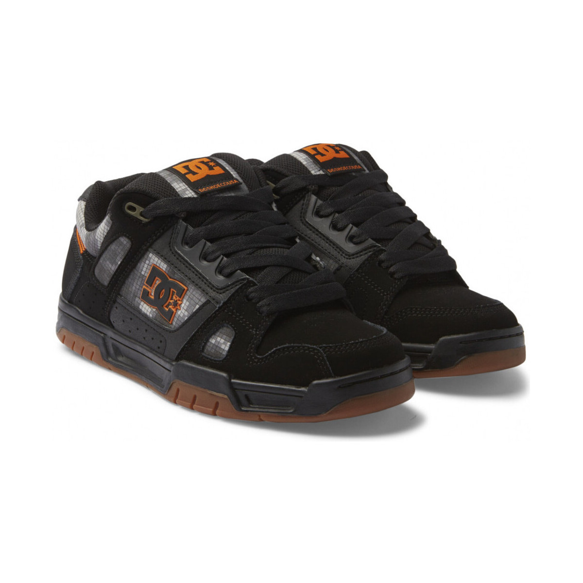 Chaussures Chaussures de Skate DC Shoes STAG black orange Noir