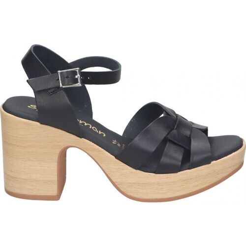 Chaussures Femme Sandales et Nu-pieds Spar Woman 5387 Noir