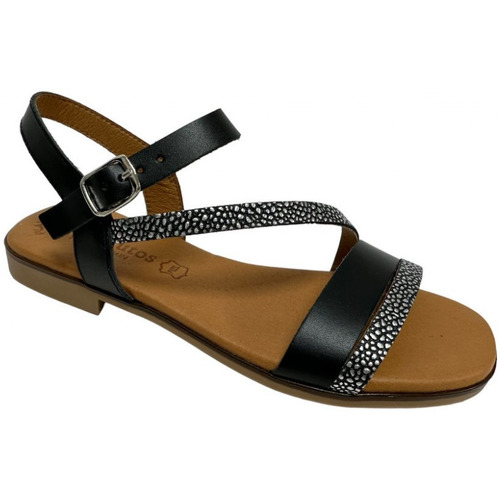 Chaussures Femme Sandale Femme 3085 Cuir Eva Frutos - 3015 Noir