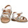 Chaussures Fille Sandales et Nu-pieds Luna Kids 74489 Argenté