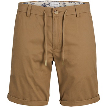 Vêtements Homme Shorts / Bermudas Jack & Jones Short coton chino Beige