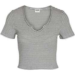 Vêtements Femme T-shirts manches courtes Noisy May 162076VTPE24 Blanc