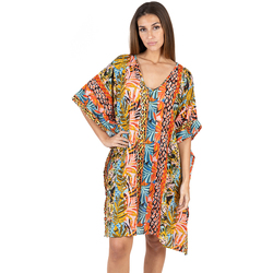 Vêtements Femme Robes courtes Isla Bonita By Sigris Kaftan Multicolore