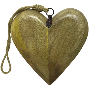 pendentifs signes grimalt  grand coeur en bois 