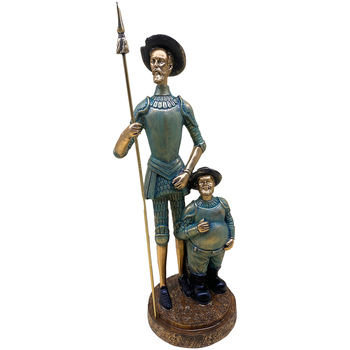 Maison & Déco Statuettes et figurines Signes Grimalt Don Quichotte Et Sancho Gris