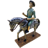 Maison & Déco Statuettes et figurines Signes Grimalt Don Quichotte À Cheval Gris