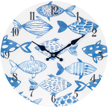 Maison & Déco Horloges Signes Grimalt Horloge De Poisson Bleu