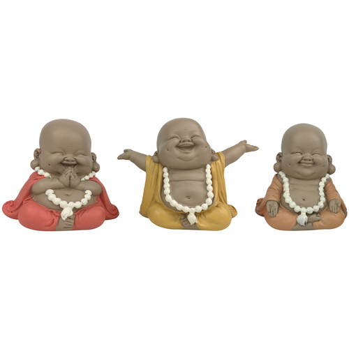 Maison & Déco Statuettes et figurines Signes Grimalt Bouddha 3U Gris
