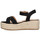 Chaussures Femme Sandales et Nu-pieds Luna Collection 74416 Noir