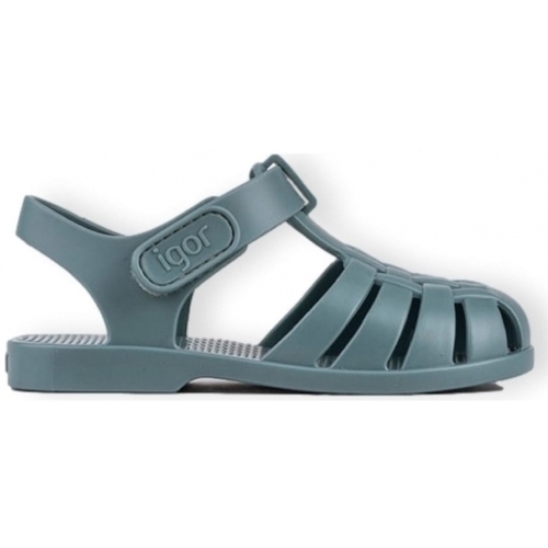 Chaussures Enfant Tobby Solid Oceano Azul IGOR Baby Sandals Clasica V - Green Vert