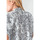 Vêtements Femme Chemises / Chemisiers Le Temps des Cerises Chemise dahlia noir et blanche à motif Blanc