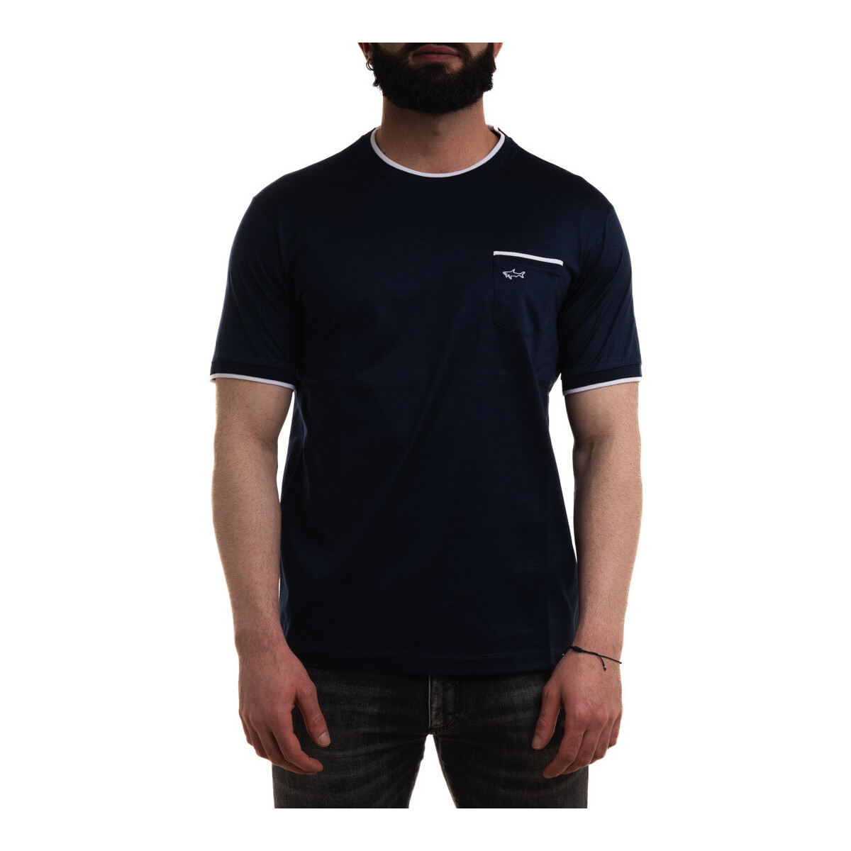 Vêtements Homme T-shirts & Polos Paul & Shark 24411016 Bleu