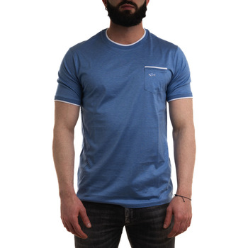 Vêtements Homme T-shirts & Polos Mules / Sabots 24411016 Bleu
