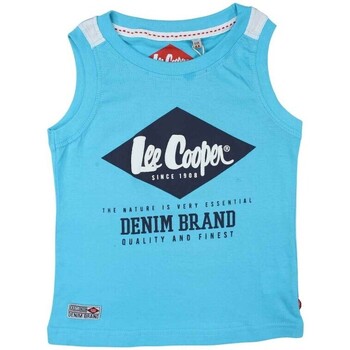 Vêtements Garçon T-shirts manches courtes Lee Cooper Debardeur Bleu