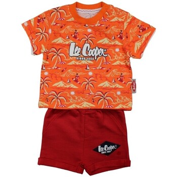 Vêtements Garçon Ensembles enfant Lee Cooper Lee Orange