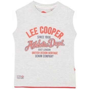 Vêtements Garçon T-shirts manches courtes Lee Cooper Débardeur Gris