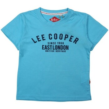 Vêtements Garçon T-shirts manches courtes Lee Cooper T-shirt Bleu