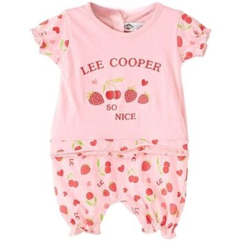 Vêtements Fille Combinaisons / Salopettes Lee Cooper Combishort Rose