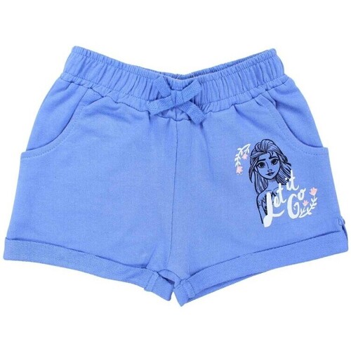 Vêtements Fille Shorts / Bermudas Disney Short Bleu