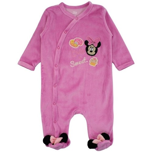Vêtements Fille Pyjamas / Chemises de nuit Disney Grenouillere Rose