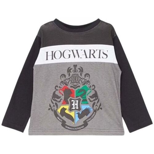 Vêtements Garçon T-shirts manches longues Harry Potter T-shirt Noir