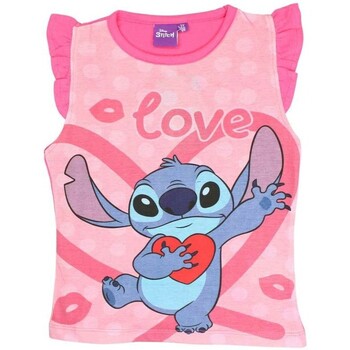 Vêtements Fille T-shirts manches courtes Disney T-shirt Rose