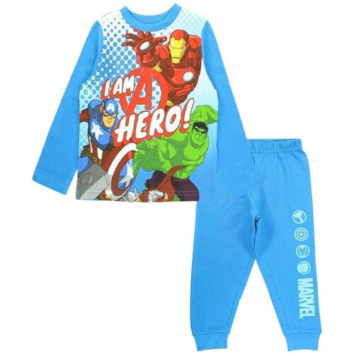 Vêtements Garçon Pyjamas / Chemises de nuit Avengers Pyjama Bleu