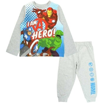 Vêtements Garçon Pyjamas / Chemises de nuit Avengers Pyjama Gris