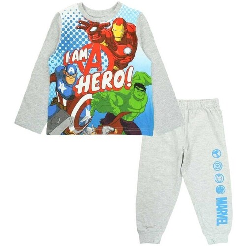 Vêtements Garçon Pyjamas / Chemises de nuit Marvel Pyjama Gris