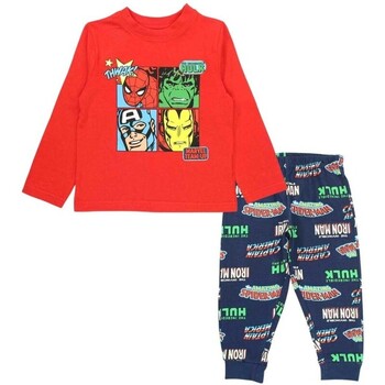 Vêtements Garçon Pyjamas / Chemises de nuit Avengers Pyjama Rouge